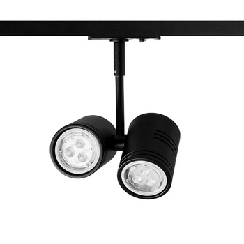 TENDA TRACK LAMP 2xGU10 BLACK 1-PHASE TRACK PROFILE ULTL31 Unilight