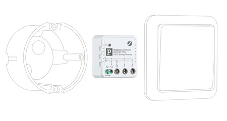 Sterownik podtynkowy Inteligentny dom SH Zigbee 3.0 Paulmann 230 V biały / tworzywo sztuczne PAULMANN PL50139