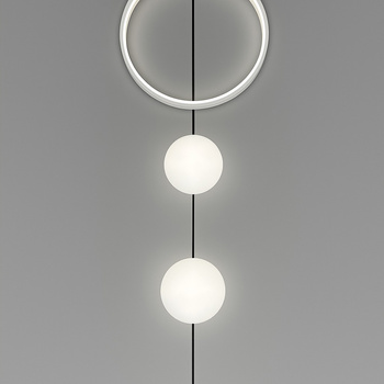 Oprawa magnetyczna Gregg Pebble  – Designerska kula LED 48V