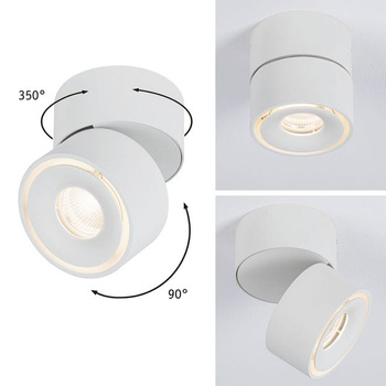Downlight SPIRCLE broken DALI LED 12W 3000K/4000k/6500k  36° - biały matowy ULDL320DALI  Unilight