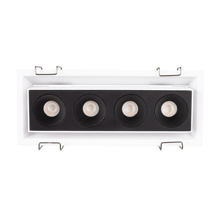 Maxlight h180.04 oprawa wpustowa modular, do skompletowania z modułem hm180 i trafo ht180