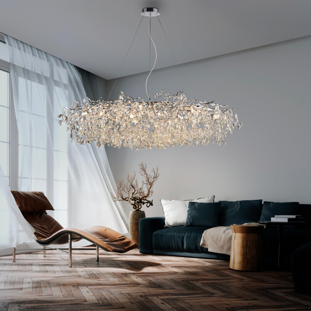 Lampa Wisząca Chrom RICICLE 003902-029954 Newgarden