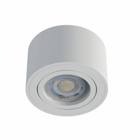 Natynkowy SLIM Downlight Kwadratowy BIALY Spot 5cm LOC1 Unilight