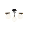 Lampa sufitowa Czarny/Black Paolina Maytoni MOD141CL-03B