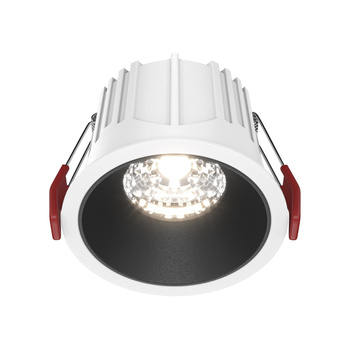 Downlight White and black Alfa LED Maytoni DL043-01-15W4K-RD-WB