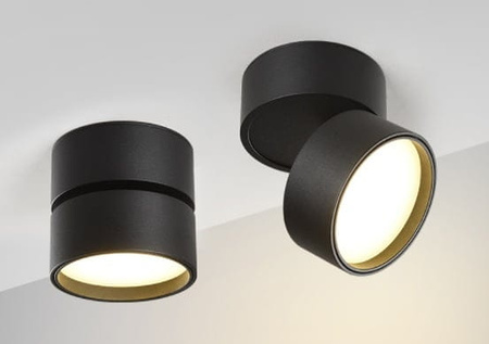 OPRAWA SUFITOWA TUBA DOWNLIGHT URBAN DIM CCT 12W CZARNY ULDL328 Unilight 