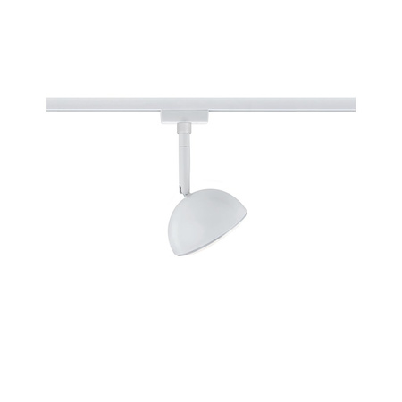 URail System Spot Hemi 1x5W Biały 230V Metal/Tworzywo sztuczne