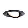 Oprawa do wbudowania NOVA LED PLUS DIM wychylna 6W 470lm 93mm 2700K IP65 230V  czarny matowy PAULMANN PL92459