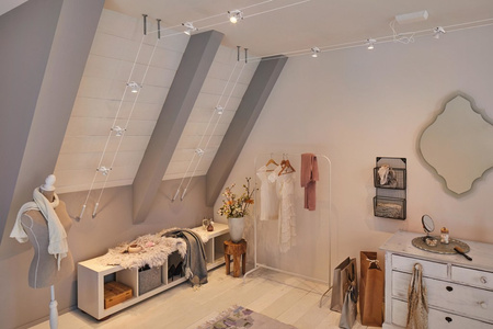 System linkowy DC zest Cardan max.8x7W GU5,3 Bi-mt /Chrom 230V/12V DC 60VA metal