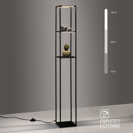 Lampa Podłogowa Czarny CONTURA 003902-024884 Newgarden