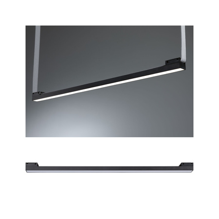 Oprawa systemu ULine LIGHTBAR LED 18,5W 560lm 3000K 650mm IP20 48V czarny / aluminium PAULMANN PL94613