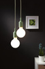 Lampa wisząca KETIL Neordic E27 max. 60W IP20 230V jasnozielony / tworzywo sztuczne