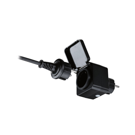 Adapter SH Zigbee Smart Plug IP44 czarny / tworzywo sztuczne