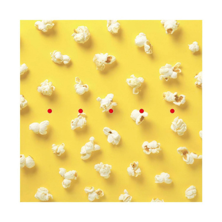 Kwadratowa podsufitka maskownica sufitowa XXL Rose-One, 400 mm, 5 otworów w linii i 4 otwory boczne- PROMOCJA Creative cables BKROQ405LF-PROMO-KROQ405LF203