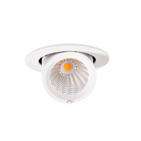 Maxlight h0132 oprawa wpustowa rubio 10w biała