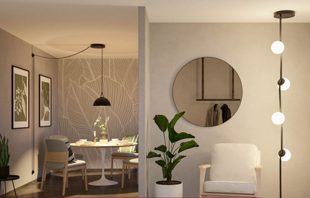 Taśma przewodząca systemu ULine 10m IP20 48V czarny tkanina / miedź PAULMANN PL94619