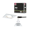 Oprawa do wbudowania NOVA LED DIM wychylna GU10 6.5W 460lm 84x84mm 2700K IP23 230V biały mat PAULMANN PL93471