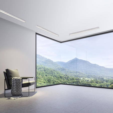 Lampa Sufitowa Aluminium PURE-LINES 003902-027565 Newgarden