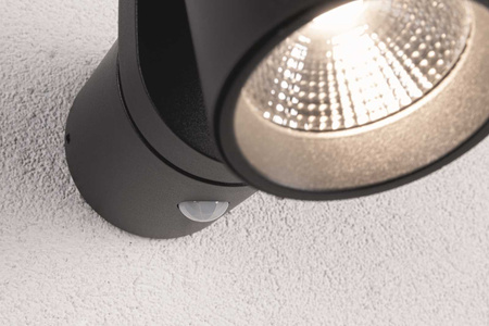 Oprawa elewacyjna CUFF LED 10W 700lm 3000K IP44 230V antracyt aluminium