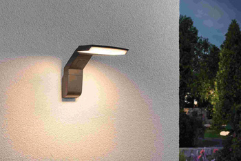 Oprawa elewacyjna ZENERA LED 10W 700lm 3000K IP44 230V antracyt metal