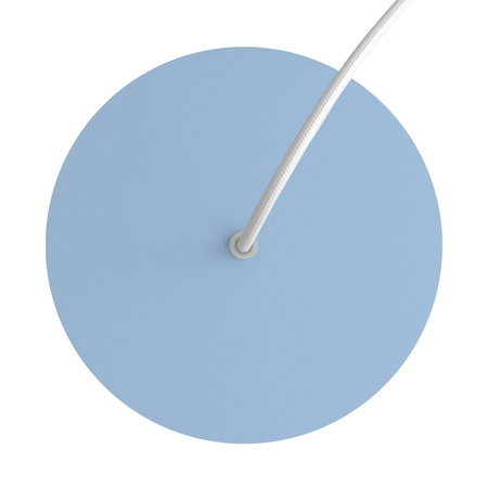 Duża podsufitka rozeta sufitowa okrągła Rose-One, średnica 200 mm, 1 otwór centralny i 4 otwory boczne Creative cables BKROR201F-KROVNR201F114