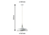 Juna PL 340mm 1x20W E27Wsz Go Met PAULMANN PL78484