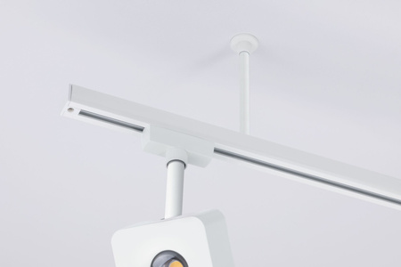 Dystans do szynoprzeodu Urail system 105mm biały RAL9003 / metal PAULMANN PL95654