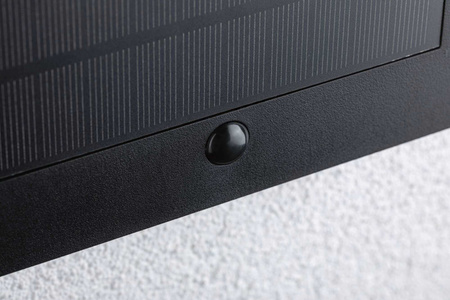 Oprawa elewacyjna NEDA LED numer domu 3000K 27lm + czujnik zmierzchu IP44 antracyt