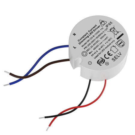 Zasilacz LED 12W 300mA TRIAC