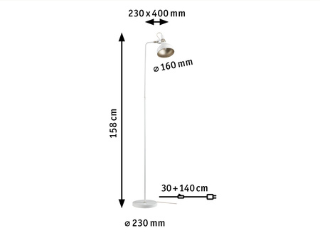Juna SL 1x20W E14 Ws Go Met PAULMANN PL78483