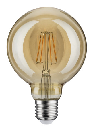 Źródło światła LED Vintage Globe 95 6,5W E27 Złoty 1700K