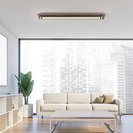 Lampa Sufitowa Drewno PALMA 003902-032203 Newgarden