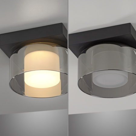 Lampa Sufitowa Czarny RIKA 003902-032205 Newgarden