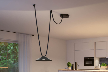 Zestaw kompletny systemu ULine CONE LED 5m czarny max.60W 230V/48V czarny / aluminum PAULMANN PL94632