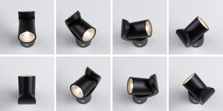 Oprawa elewacyjna CUFF LED 10W 700lm 3000K IP44 230V antracyt aluminium