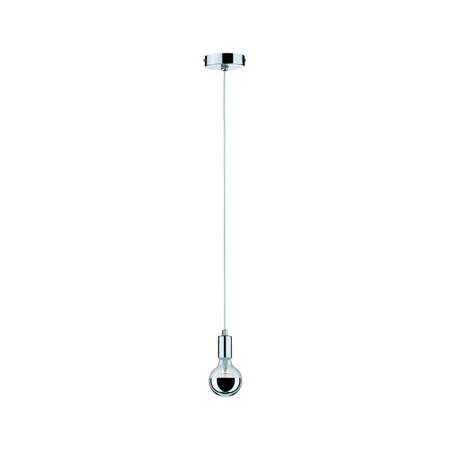Lampa wisząca LARUS E27 max. 60W IP44 230V chrom / metal