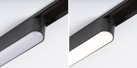Oprawa na szynoprzewód JORIN LED 5W 650lm IP20 3000K 48V DC czarny matowy / aluminium PAULMANN PL95727