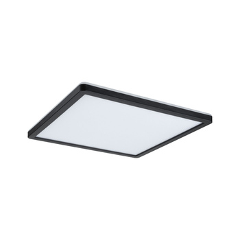 Plafoniera ATRIA SHINE LED Backlight 16W 1600lm 293x293mm 3000K 230V czarny matowy / tworzywo sztuczne PAULMANN PL71001