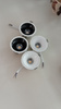 Lampa wpuszczana LED Downlight czarna 7W, 455 lm, Ra90, 3000K 36°, IP20
