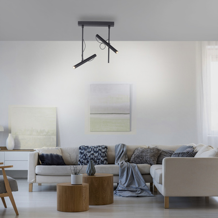 Lampa Sufitowa Czarny PURE-TUTUA 003902-027886 Newgarden