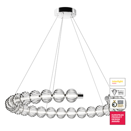 Lampa wisząca CHROME Amulet Maytoni MOD555PL-L30CH5K