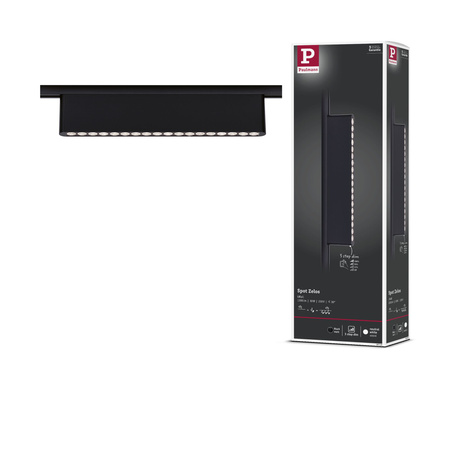 Oprawa na szynoprzewód URail ZELOS LED 3-STEP DIM 10W 1100lm IP20 4000K 230V czarny matowy / aluminium PAULMANN PL95716