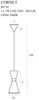 Maxlight Cornet P0330 Lampa Wisząca 1 LED