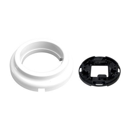 Porcelanowa podstawa na gniazdko elektryczne i włącznik/ściemniacz Creative cables BPBASE-PBASEINOUTBIA