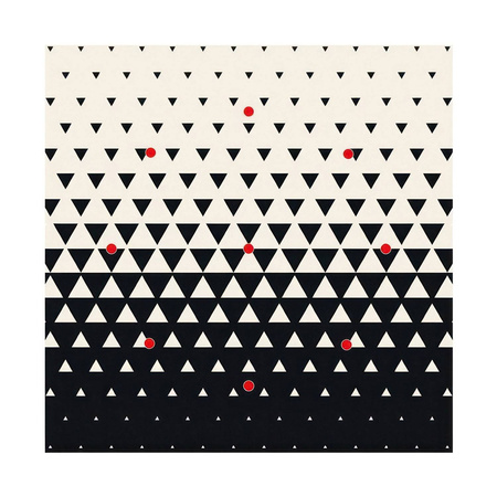 Kwadratowa podsufitka maskownica sufitowa XXL Rose-One, 400 mm, 9 otworów i 4 otwory boczne- PROMOCJA Creative cables BKROQ409EF-PROMO-KROQ409EF205