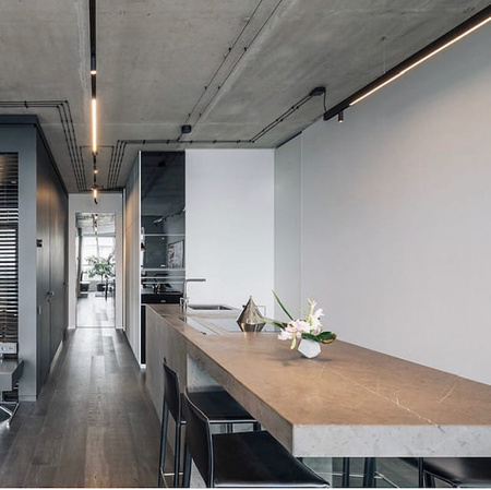 MINI SPOT DUE MULTILINE LED DALI 2X7W 3000K BIAŁY/CZARNY UNILIGHT