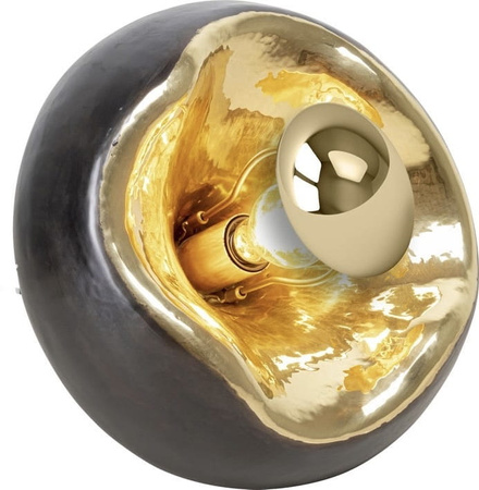 KINKIET MODENA CZARNO ZŁOTY ULKN24 Unilight