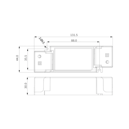 450mA <18W Prąd stały DALI-2 Sterownik LED ściemnialny | BOKE BK-PUL018A-0450Ad ULAC460 Unilight