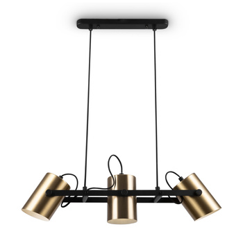 Lampa wisząca Black and brass Elori Maytoni MOD079PL-03BBS