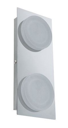 Doradus IP23 LED 2x4,7W Chrom 230V Metal/Tworzywo sztuczne